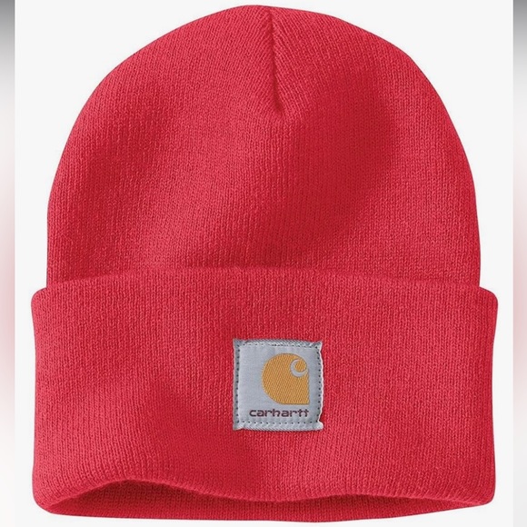 Carhartt Other - NWT Carhartt Bittersweet Orange Knit Cuffed Beanie